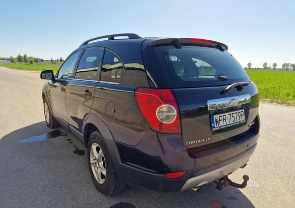 Chevrolet Captiva cena 19950 przebieg: 166241, rok produkcji 2009 z Choszczno małe 562